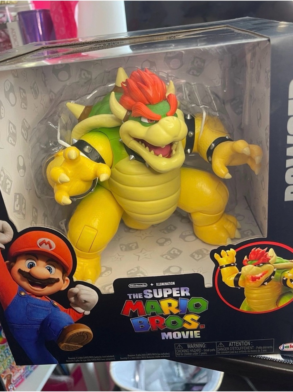 Nintendo Bowser Figure - Yellow, Green & Red